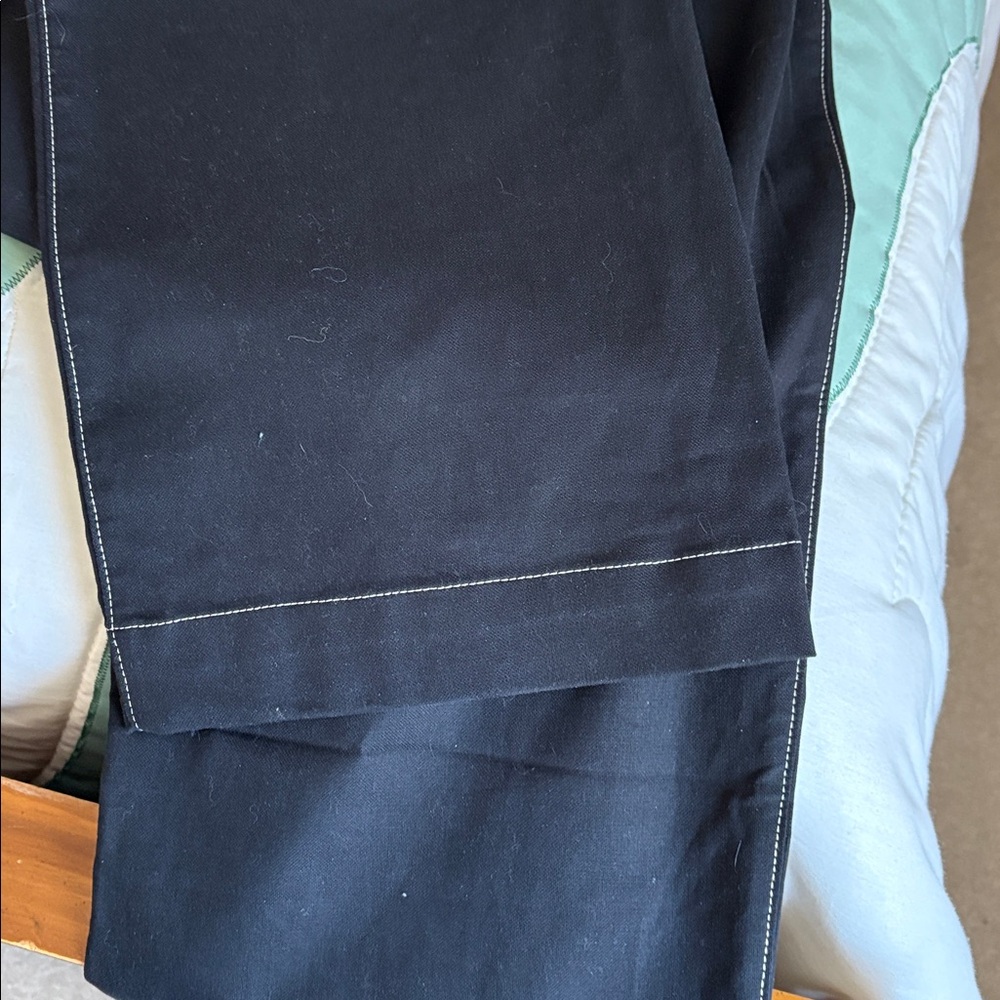 Loft Black Wide-Leg Pants - Picture 7 of 7